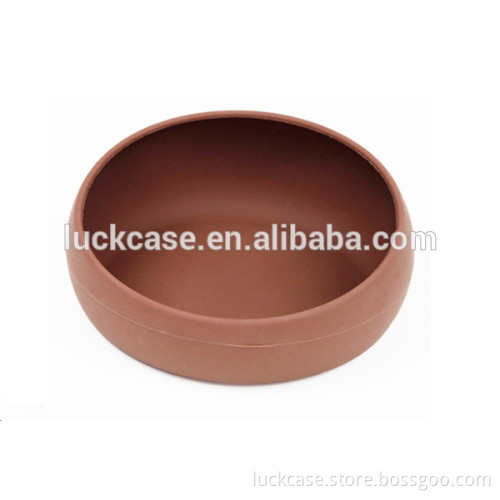 Popular Newest Design Silicone Pet Dog Cat Bowls with Bevel Opening